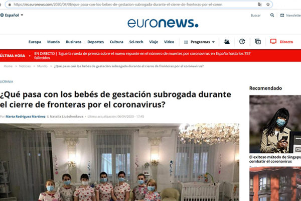 ¿Qué pasa con los bebés de gestación subrogada durante el cierre de fronteras por el coronavirus?